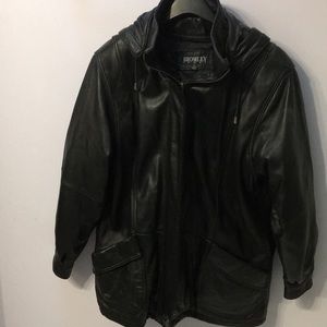 Woman’s leather jacket